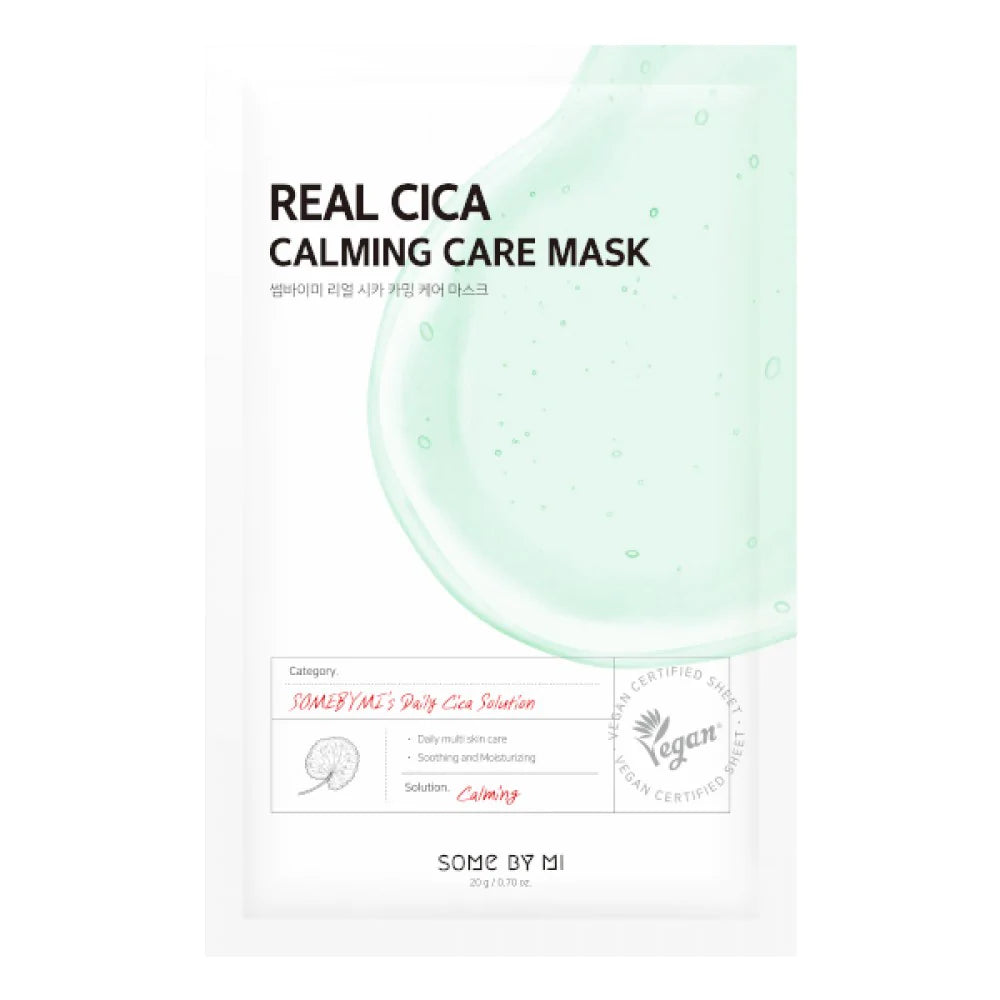 [SOMEBYMI] REAL CICA CALMING CARE MASK 20g