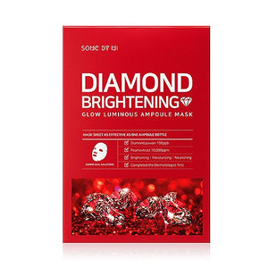 [SOMEBYMI] Diamond Brightening Calming Glow Luminous Ampoule Mask 10Ea